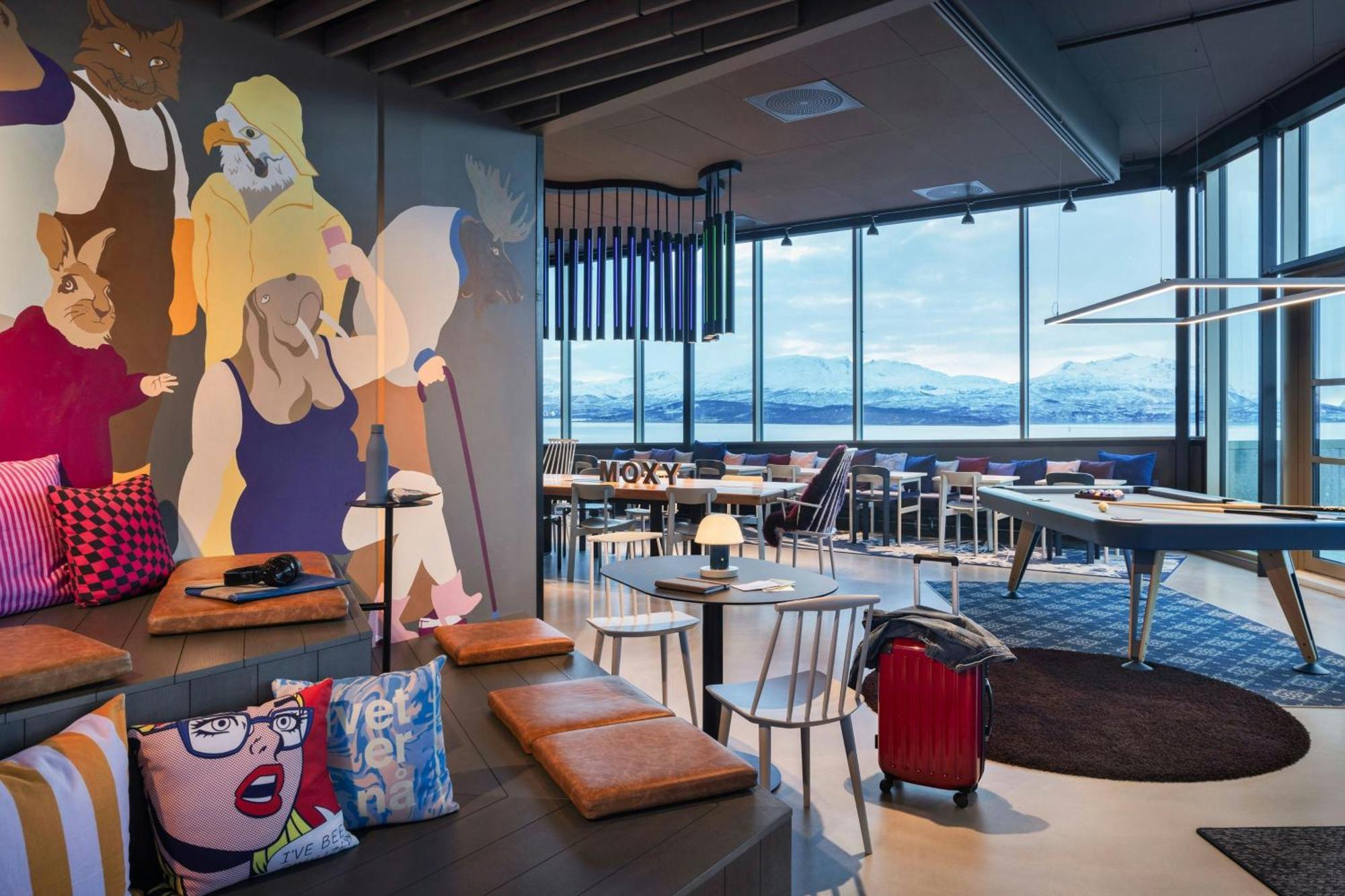 Moxy Tromso Hotel Exterior foto